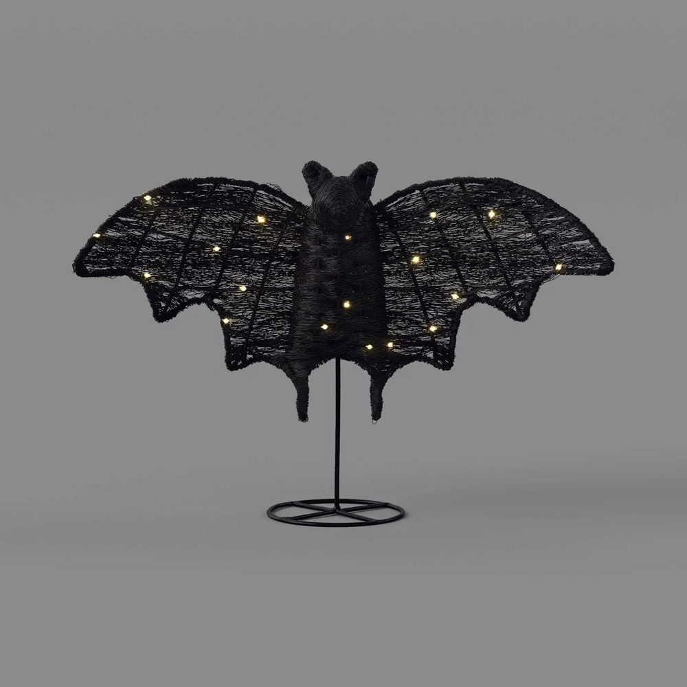Halloween Lit Bat Black - Threshold, Target